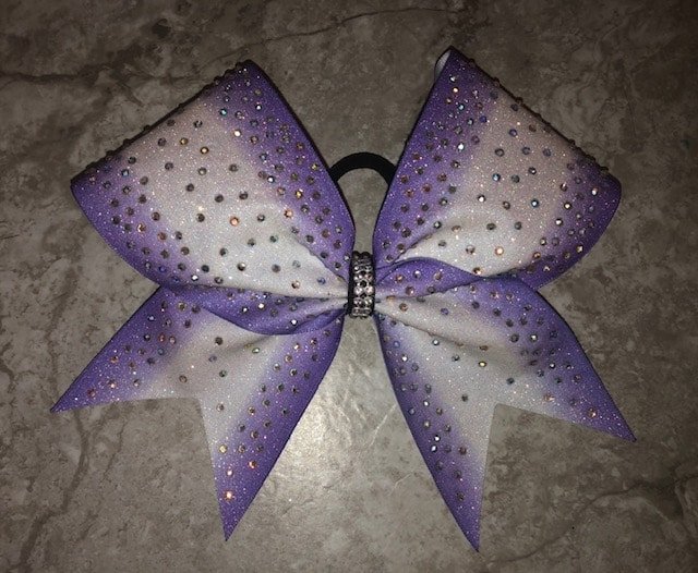 Sublimated Cheer Bow with Initials or Name